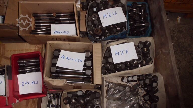 Schrauben 370 kg Bley div Größen