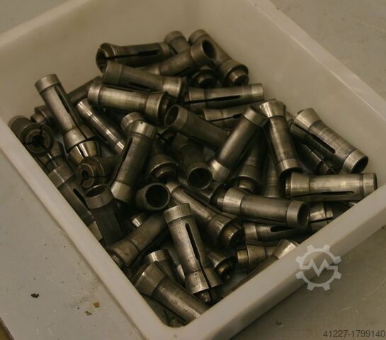 Spannzangenhülsen 40 Stück Stahl verschiedene Grössen