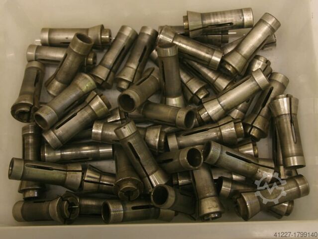 Spannzangenhülsen 40 Stück Stahl verschiedene Grössen