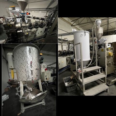 Line for impregnation, lamination Cerutti, Vits 