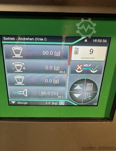 Vacuum stuffer VEMAG Sausage Linker