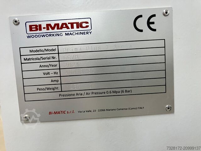 Kantenanleimmaschine BI-MATIC Prima Plus 7.3-r.a.