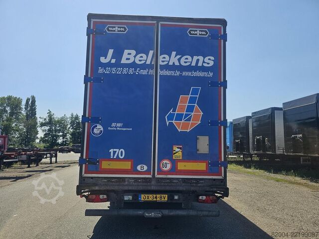2012 VAN HOOL A3C002 / ALU RIMS / PALLET BOX / GALVANIZED STEEL CHASSIS / APK,TUV, 12-03-2027. VAN HOOL A3C002 / ALU RIMS / PALLET BOX / GALVANIZED STE...