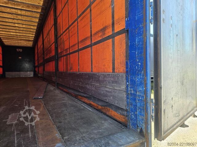 Vorhang seitlich VAN HOOL A3C002 / ALU RIMS / PALLET BOX / GALVANIZED STE...