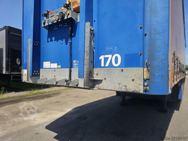 Vorhang seitlich VAN HOOL A3C002 / ALU RIMS / PALLET BOX / GALVANIZED STE...