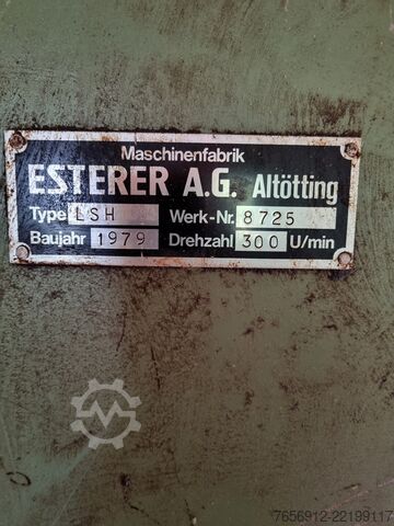 Frame saw with oscillating frame Fabrikat Esterer LSH 65