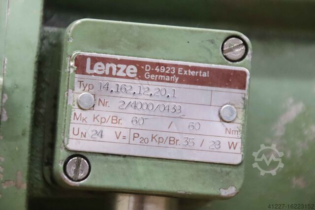 Gear motor 4 kW 45 rpm Ankerwerk Katt 12.503.24.1.1 FN112 M