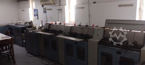 Broschürenfertigungssystem Albert Stahl Maschinenfabrik ST-100 4 STATION 060 lF 0008