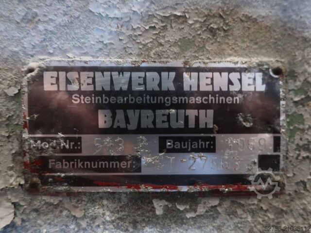 Poliermaschine Eisenwerk Hensel 503B