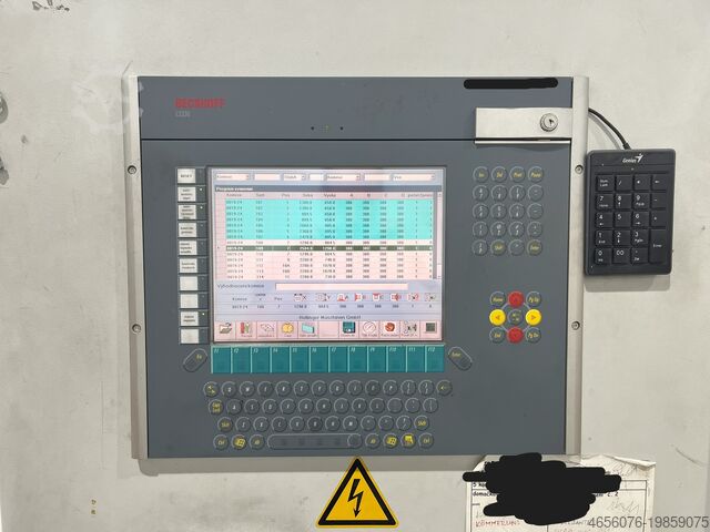 Four-head horizontal welding machine Hollinger MSP-I-280-300 4 headed