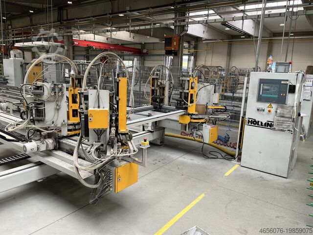 Four-head horizontal welding machine Hollinger MSP-I-280-300 4 headed