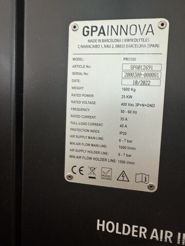 Elektropolieranlage GPAINNOVA DLyte PRO500