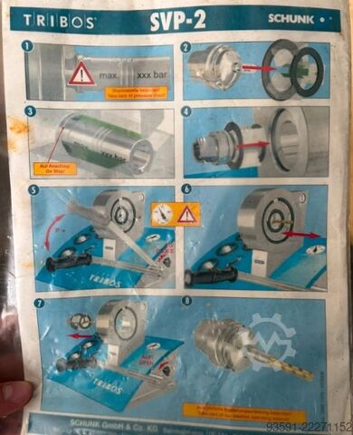 Clamping device Schunk Tribos S