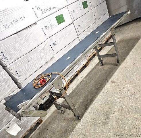 Förderband mit 310 x 40 cm , sortierband WITTMANN FP66U conveyor belt 3100x400mm