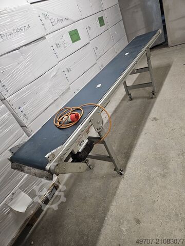 Förderband mit 310 x 40 cm , sortierband WITTMANN FP66U conveyor belt 3100x400mm