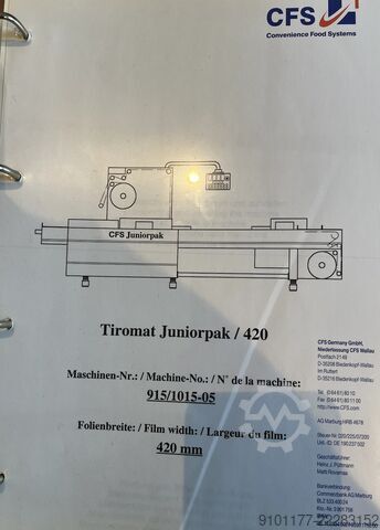 Subsoiler CFS Germany GmbH Juniorpack M420