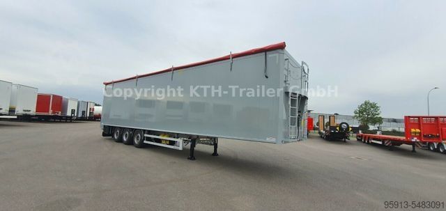Auflieger mit Walkingfloor  H&W Schubboden Sattelauflieger 93³ MIETE MÖGLICH