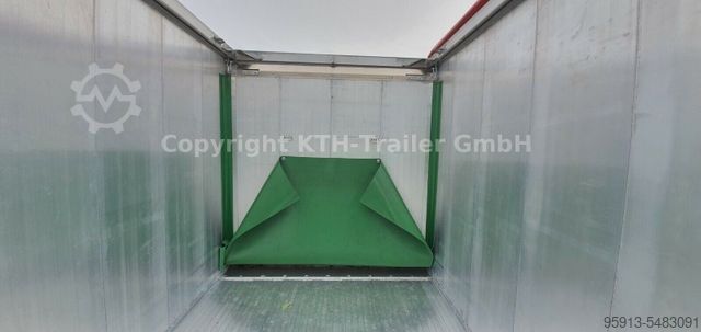 Auflieger mit Walkingfloor  H&W Schubboden Sattelauflieger 93³ MIETE MÖGLICH