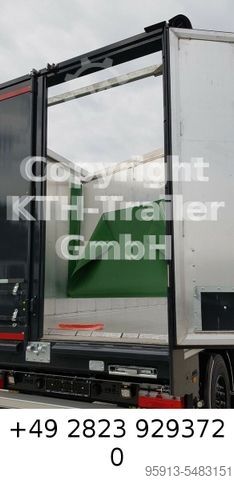 Walking floor semitrailer H&W AGRAR 70 m³, 2x LENKACHSE MIETE MÖGLICH