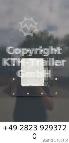 Walking floor semitrailer H&W AGRAR 70 m³, 2x LENKACHSE MIETE MÖGLICH