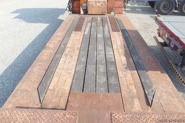 Lowbed construction machinery Nooteboom carrellone culla 2 assi nooteboom ribassato usato