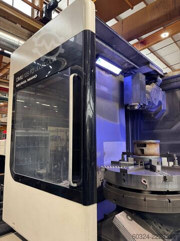 CNC - Turning and Milling Center DMG DMU 125 FD duoblock