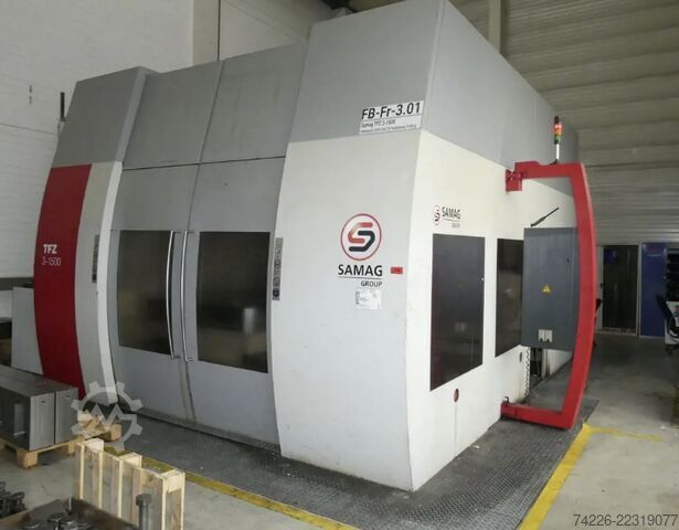6-axis deep hole drilling/milling center SAMAG TFZ3 Samag TFZ3-1500