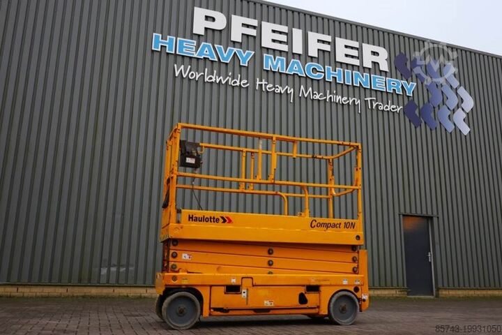 Scherenhebebühne Haulotte Compact 10N As-Is, Electric, 10m Working Height, 2