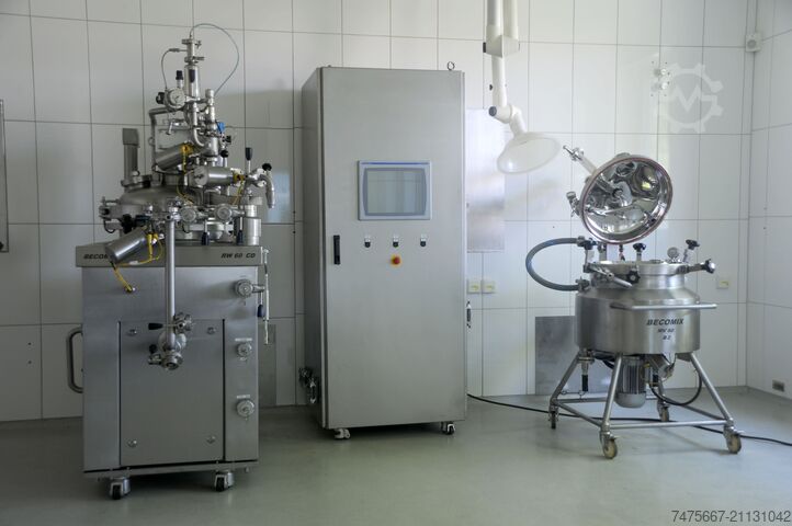 Rühr- und Mischanlage Becomix RW60 CD + AB50