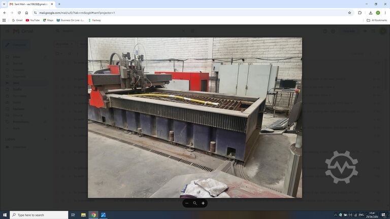 Waterjet cutting machine Bystronic Byjet 3015