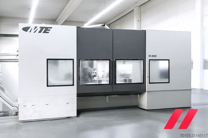 Bed type milling machine MTE RT3000