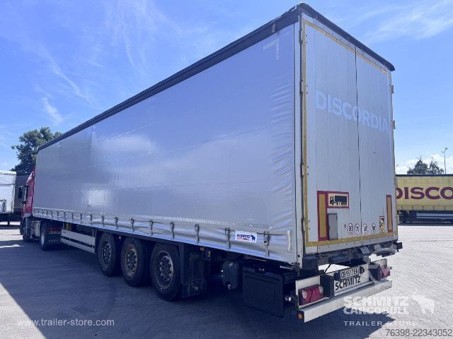 Auflieger mit Pritsche & Plane Schmitz Cargobull Curtainsider Standard