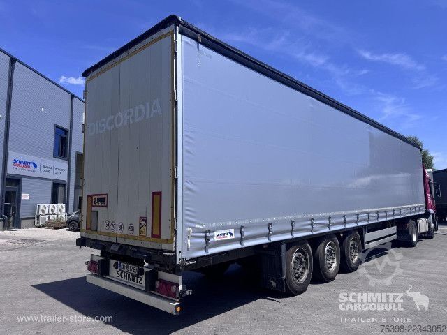 Auflieger mit Pritsche & Plane Schmitz Cargobull Curtainsider Standard