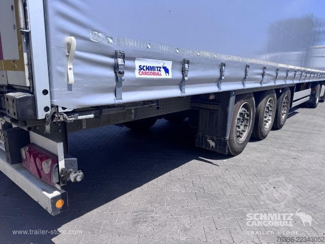 Auflieger mit Pritsche & Plane Schmitz Cargobull Curtainsider Standard