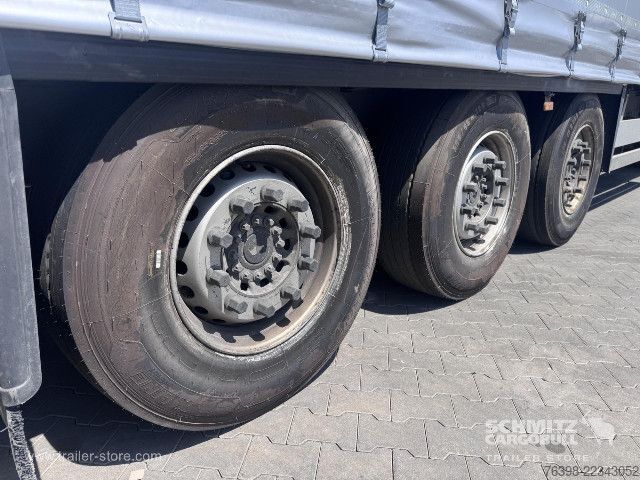 Auflieger mit Pritsche & Plane Schmitz Cargobull Curtainsider Standard