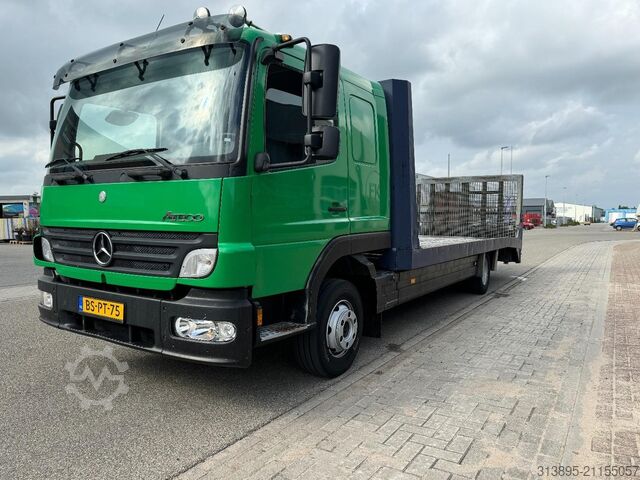 Autotransporter Mercedes-Benz Atego 1224, Ad-Blue, Klima, Hydraulik Brucke / ...