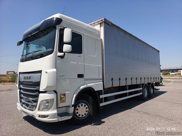 LKW mit Pritsche & Plane DAF 26.450 XF 6X2 EURO 6