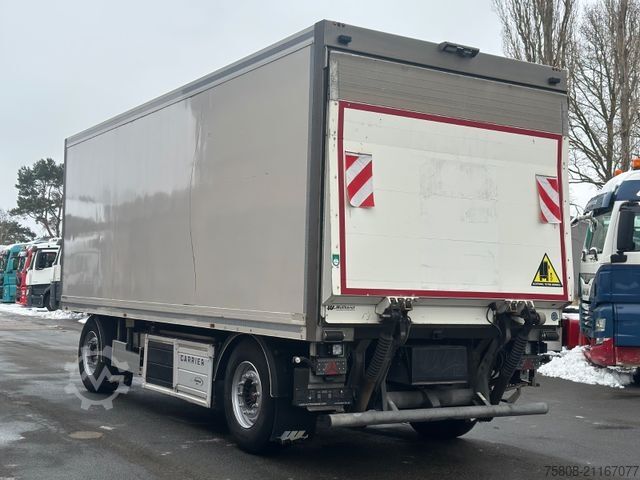 Reefer trailer Wüllhorst TFA 18-7,5 Carrier  Durchlader LBW