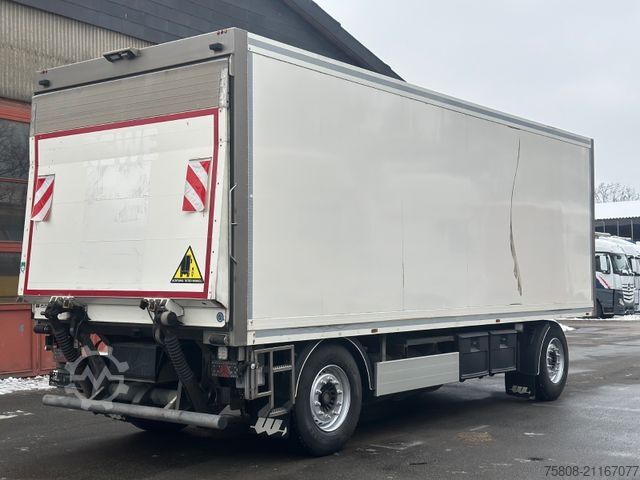 Reefer trailer Wüllhorst TFA 18-7,5 Carrier  Durchlader LBW