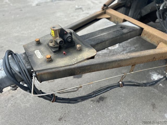 Reefer trailer Wüllhorst TFA 18-7,5 Carrier  Durchlader LBW