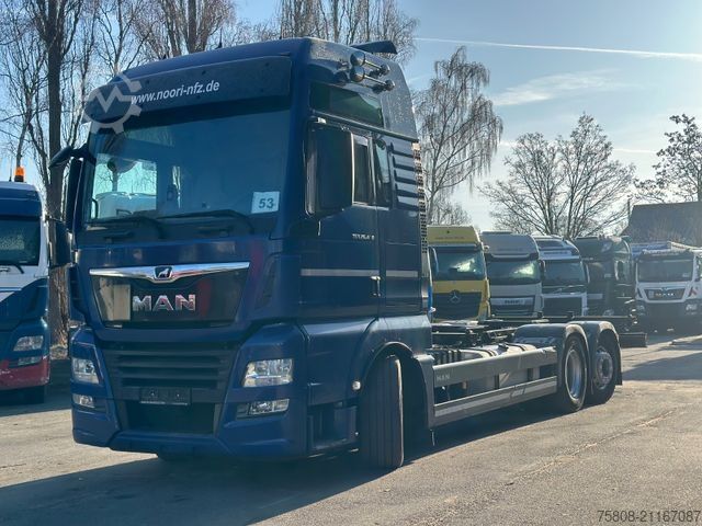 Wechselfahrgestell LKW MAN TGX 26.460 6X2  BDF Intarder ACC 1180L ACC Lenk
