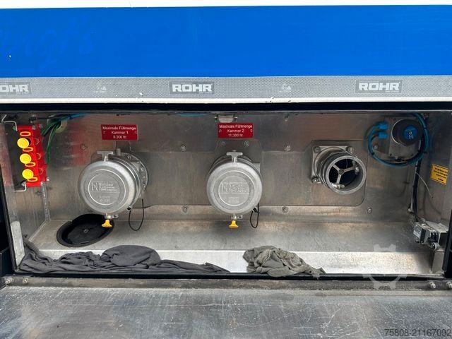 LKW mit Tankaufbau MAN TGM 26.320 Rohr 21.000L Oben/unten Funk Lenk