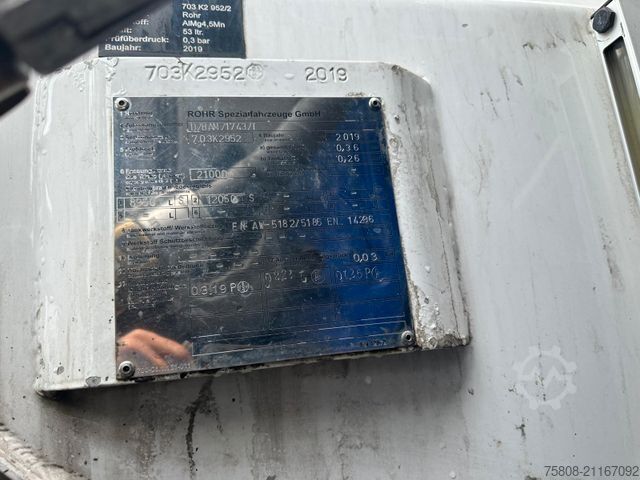 LKW mit Tankaufbau MAN TGM 26.320 Rohr 21.000L Oben/unten Funk Lenk