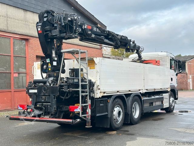 Autokran MAN TGS 26.440 Baustoff Hiab XS177 K Lenk Navi