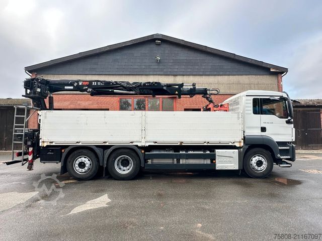 Autokran MAN TGS 26.440 Baustoff Hiab XS177 K Lenk Navi