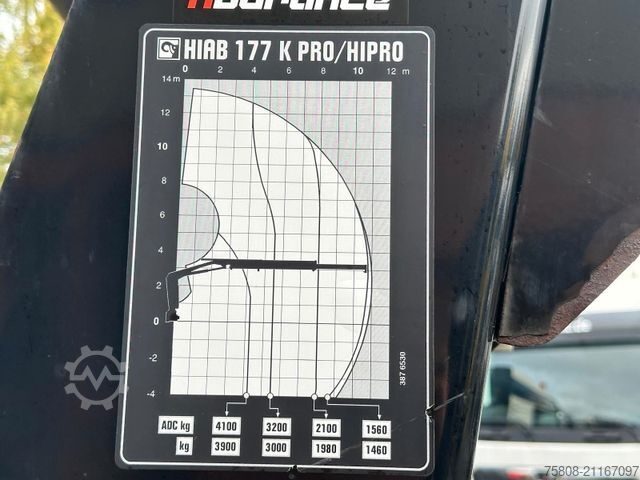 Autokran MAN TGS 26.440 Baustoff Hiab XS177 K Lenk Navi