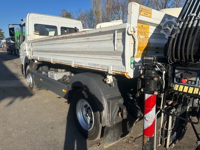 Kipper LKW MERCEDES-BENZ Atego 1224 Kipper Kran Hiab XS 077 AHK Klima