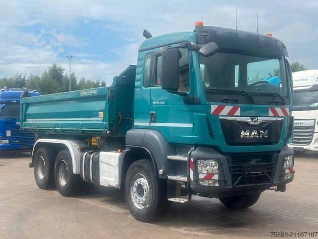 Dreiseitenkipper LKW MAN TGS 26.460 6x4BB Meiller Bordmatik AHK