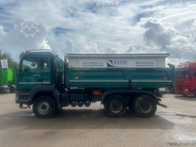 Dreiseitenkipper LKW MAN TGS 26.460 6x4BB Meiller Bordmatik AHK