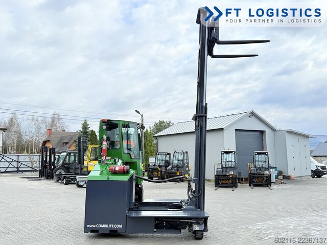 4-way forklift Combilift C5000ET DUPLEX 4400 FREE-LIFT HEATING